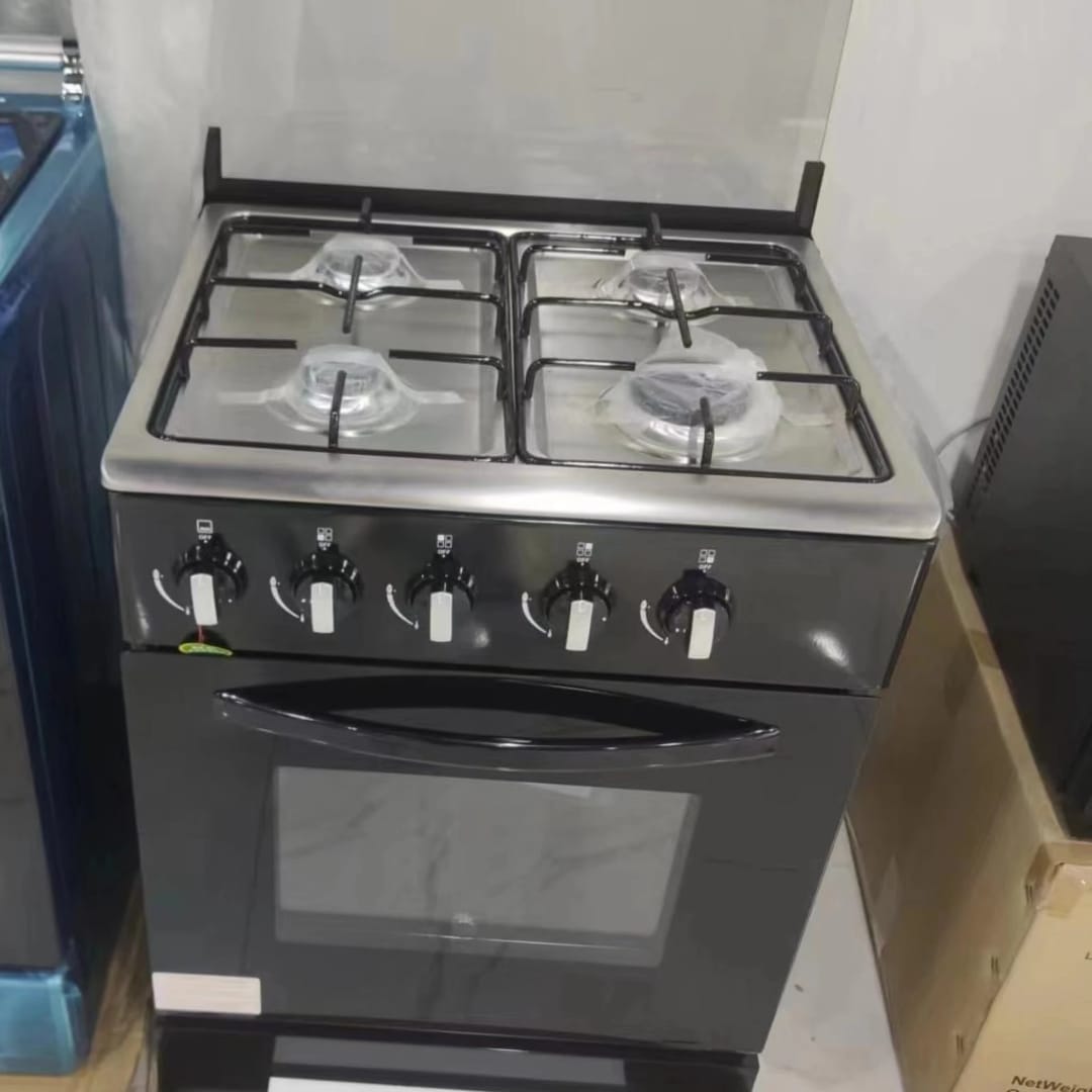   X 4 Gas Burner  Vertical Cooktop With Built-in ,60L Oven With Grid and Tray.